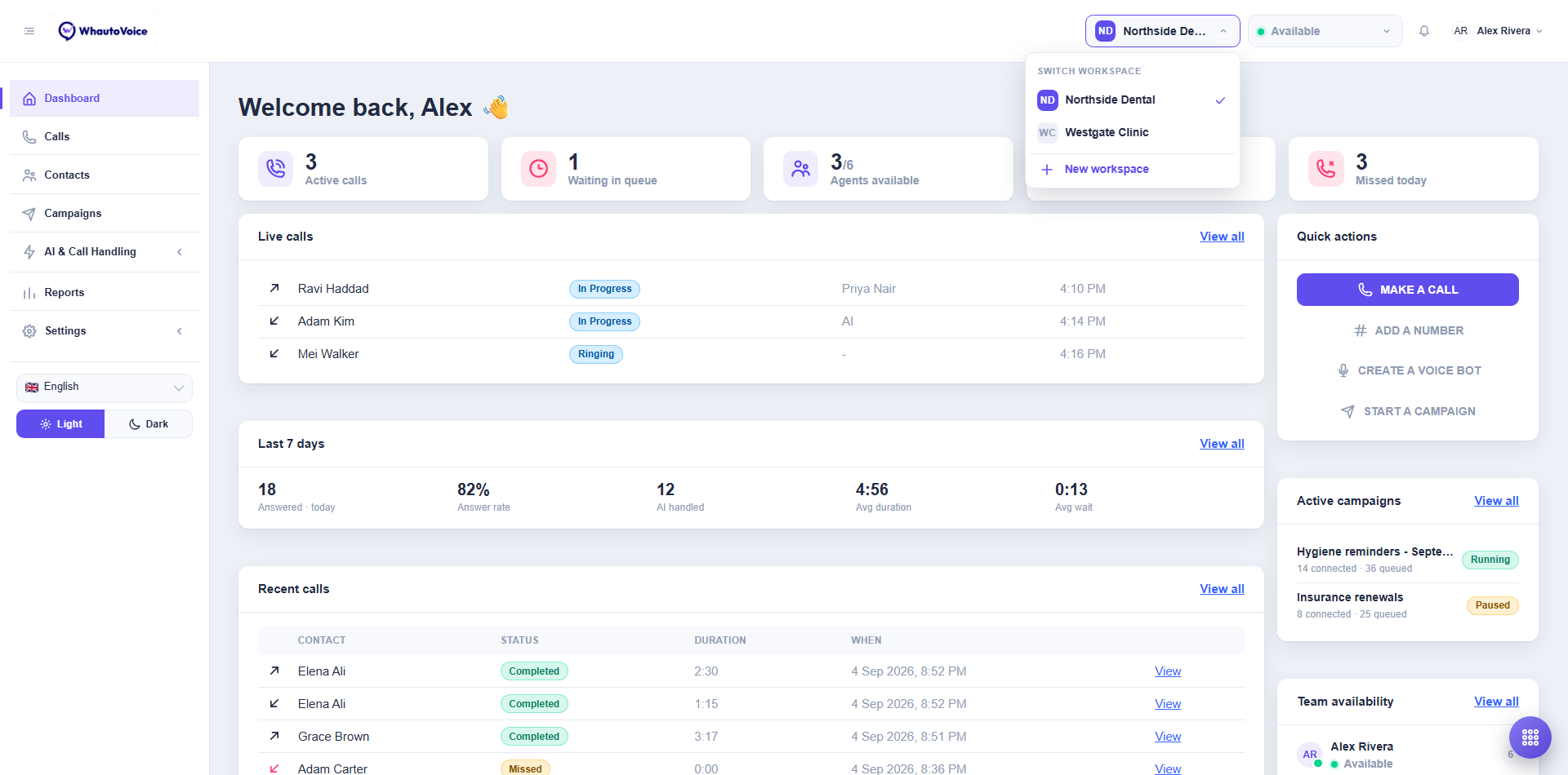 Workspace Switcher