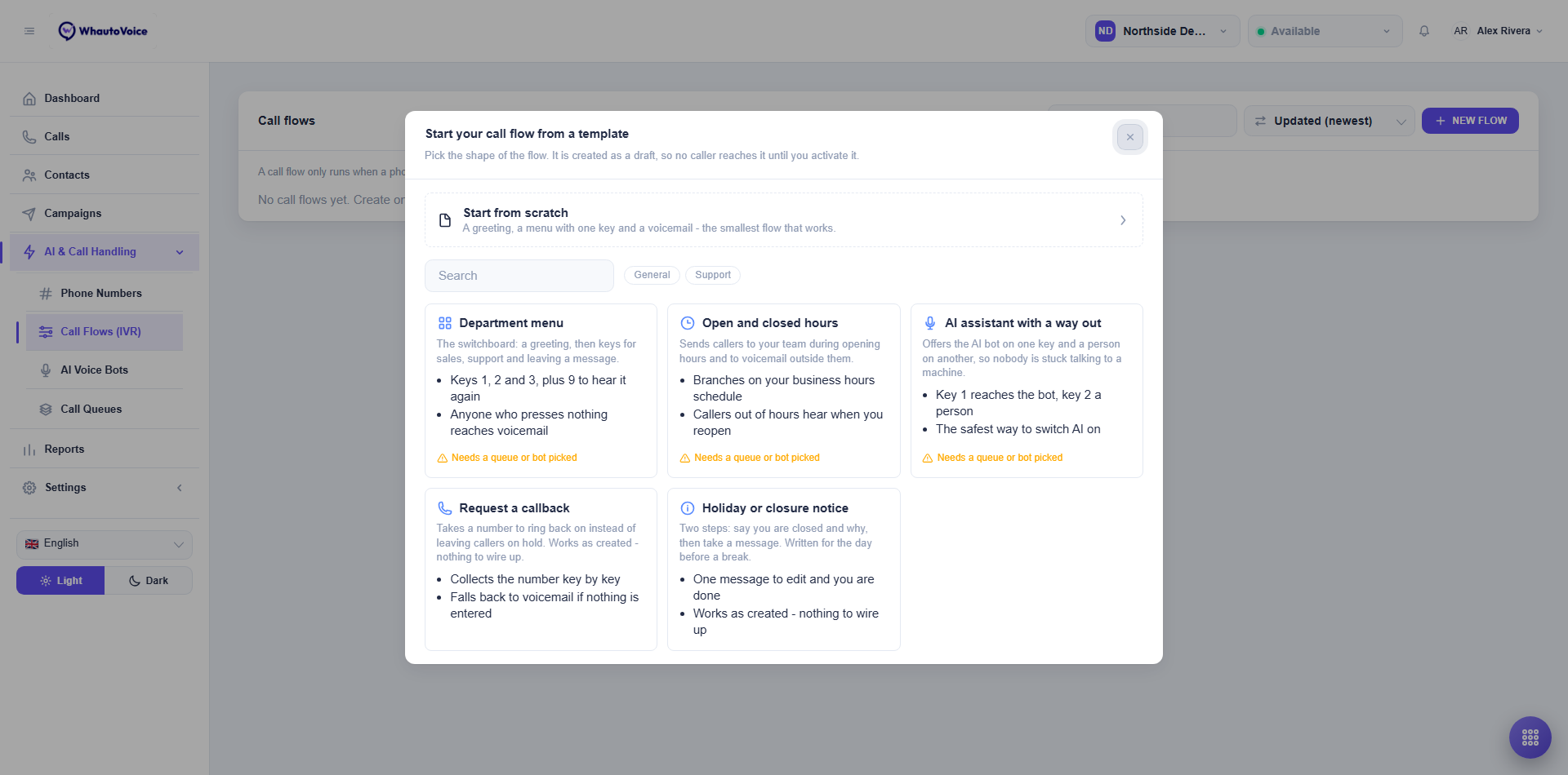 Flow Templates